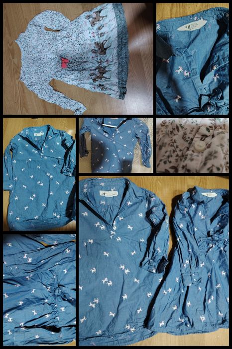 Lot 3 Cămăși tip rochiță marimea104 toate 20 bucata