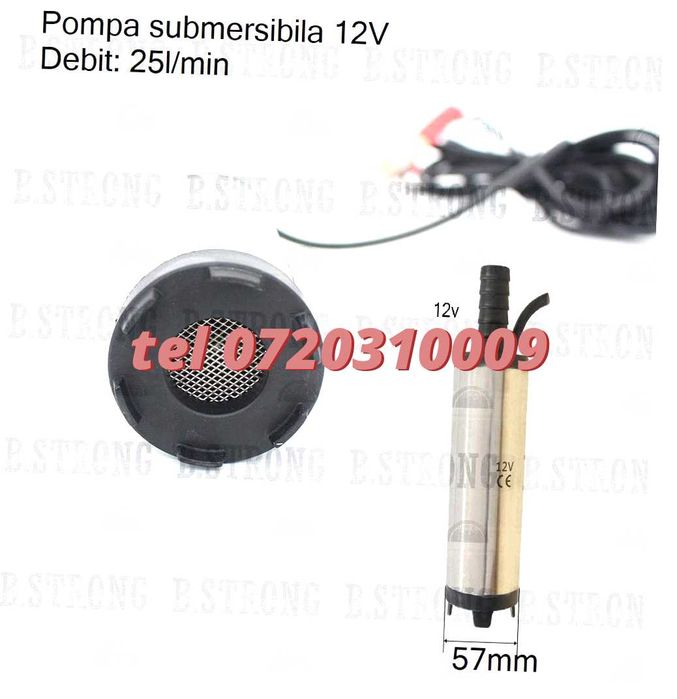 New Pompa De Transfer Submersibila Combustibil  Ulei Si Apa  Motori