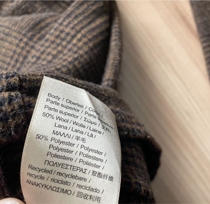 SCOTCH & SODA / мъжка вълнена риза-тип яке S