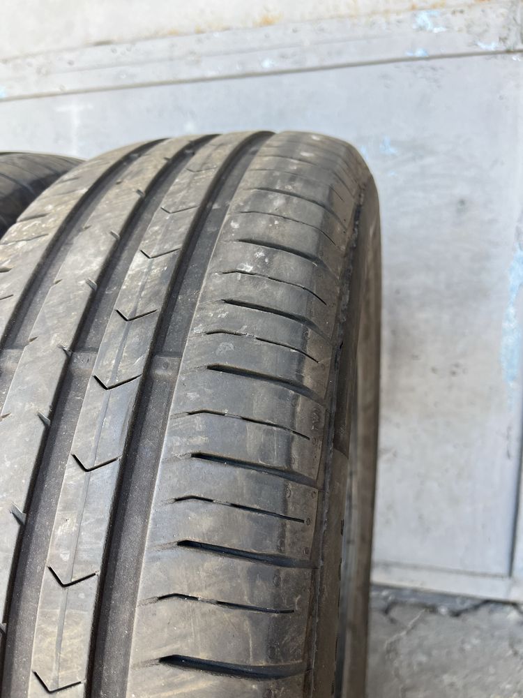 2 бр. летни гуми 195/65/15 Continental 5 mm DOT 0217