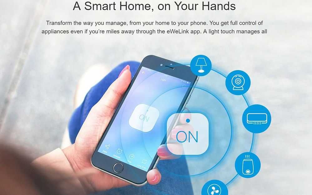 SONOFF SMART HOME -Превключватели, ключове, релета, сензори, аксесуари