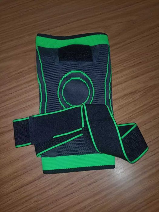 Комплект от 2 броя Спортни Наколенки с регулируеми връзки, Еластични