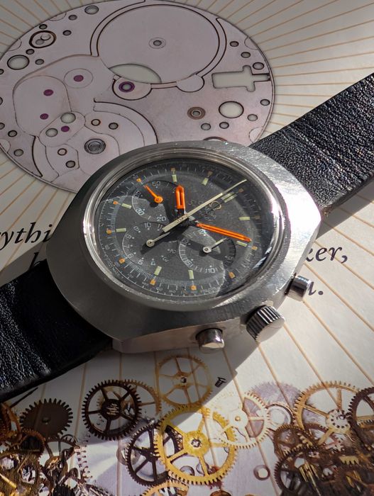 Omega Seamaster Chronograph - "Flat Jedi" - Ref: 145.024