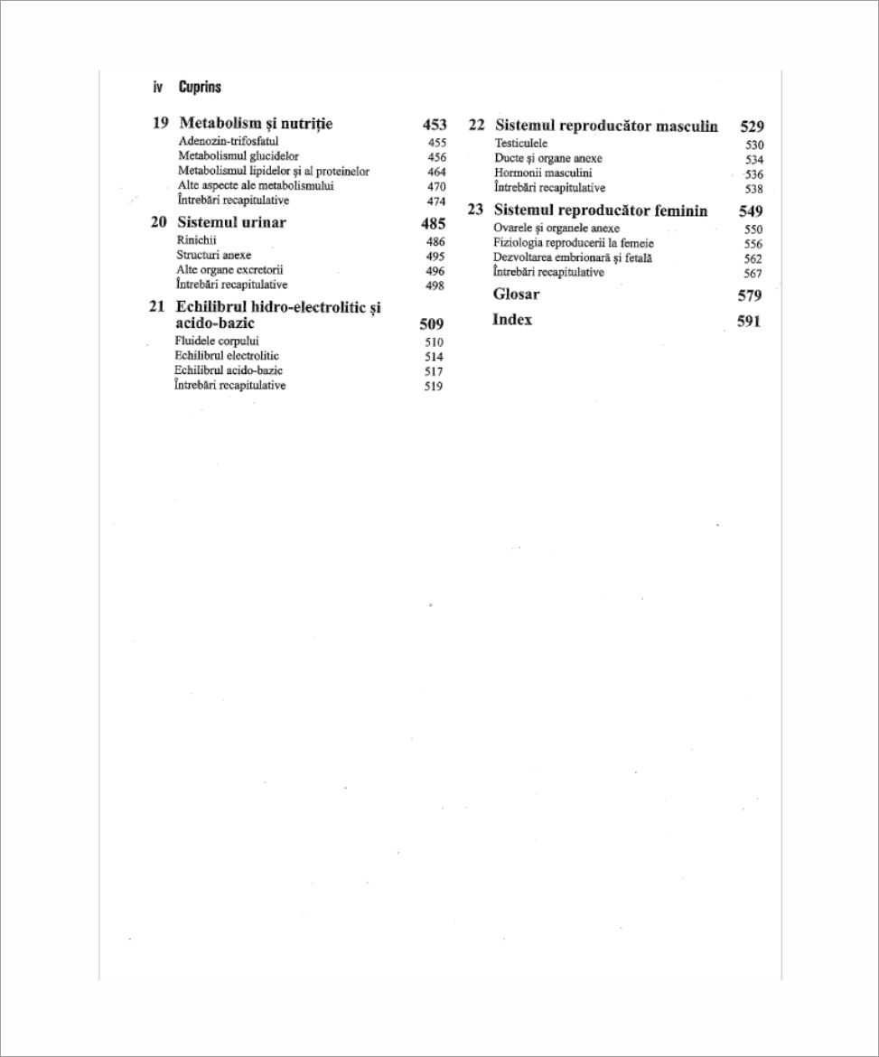 Anatomie şi Fiziologie Umană Barron's 2022 (interior alb-negru)
