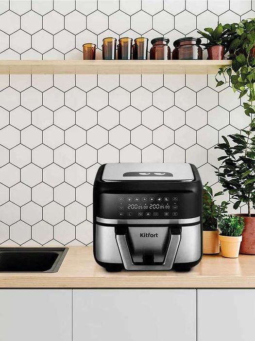Аэрогриль Kitfort КТ-2247 8 л, 6 программ.