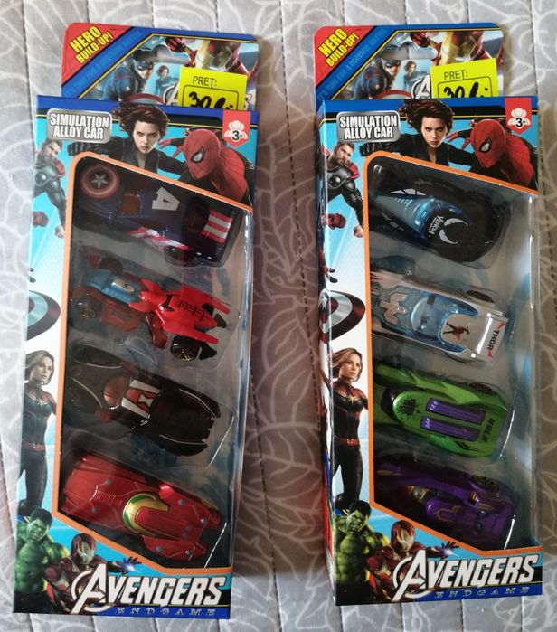 Mașinuțe metalice Spidermen