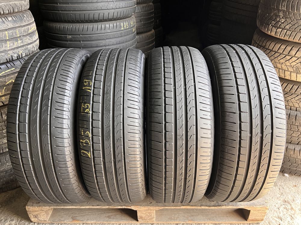 4 anvelope vara 235/55/19 , Pirelli , 5-6 mm