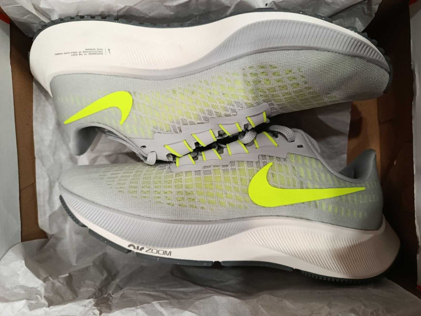 Nike - Air Zoom Pegasus 37 номер 42 мъжки сиви Оригинал Код 5084