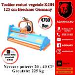 Tocatoare resturi marca Breckner hidraulica cu trapa si tasator