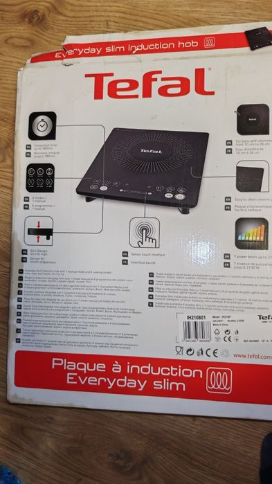 Plită cu inducție(electrica) Tefal Everyday Slim – stare excelentă