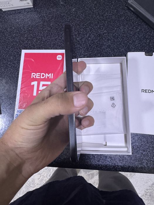 Redmi 15 pamit 6.128g holati yengidek karopka dak bor
