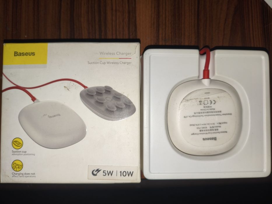 Беспроводная зарядка и триггер Baseus