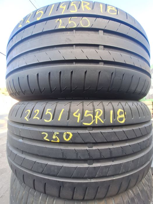 2 anvelope vara 225/45r18 Bridgestone 2021 Rft runflat Montaj Gratuit