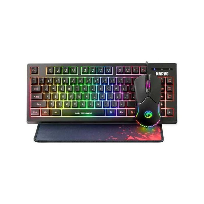 Kit Gaming Marvo Starter Kit 3 in 1 CM310 (tastatura, mouse, mousepad)