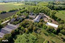 Cladire industriala de vanzare cu potential 3,5 ha in Batania
