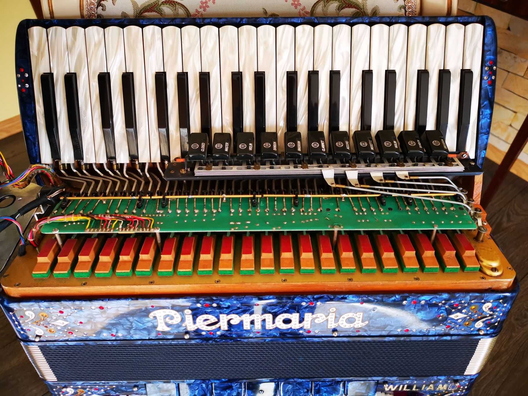 Acordeon Piermaria Cassotto Midi Control Personalizat