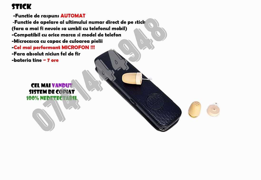 Sistem Copiat Casca Japoneza Copiat+ STICK Original Bluetooth Examene