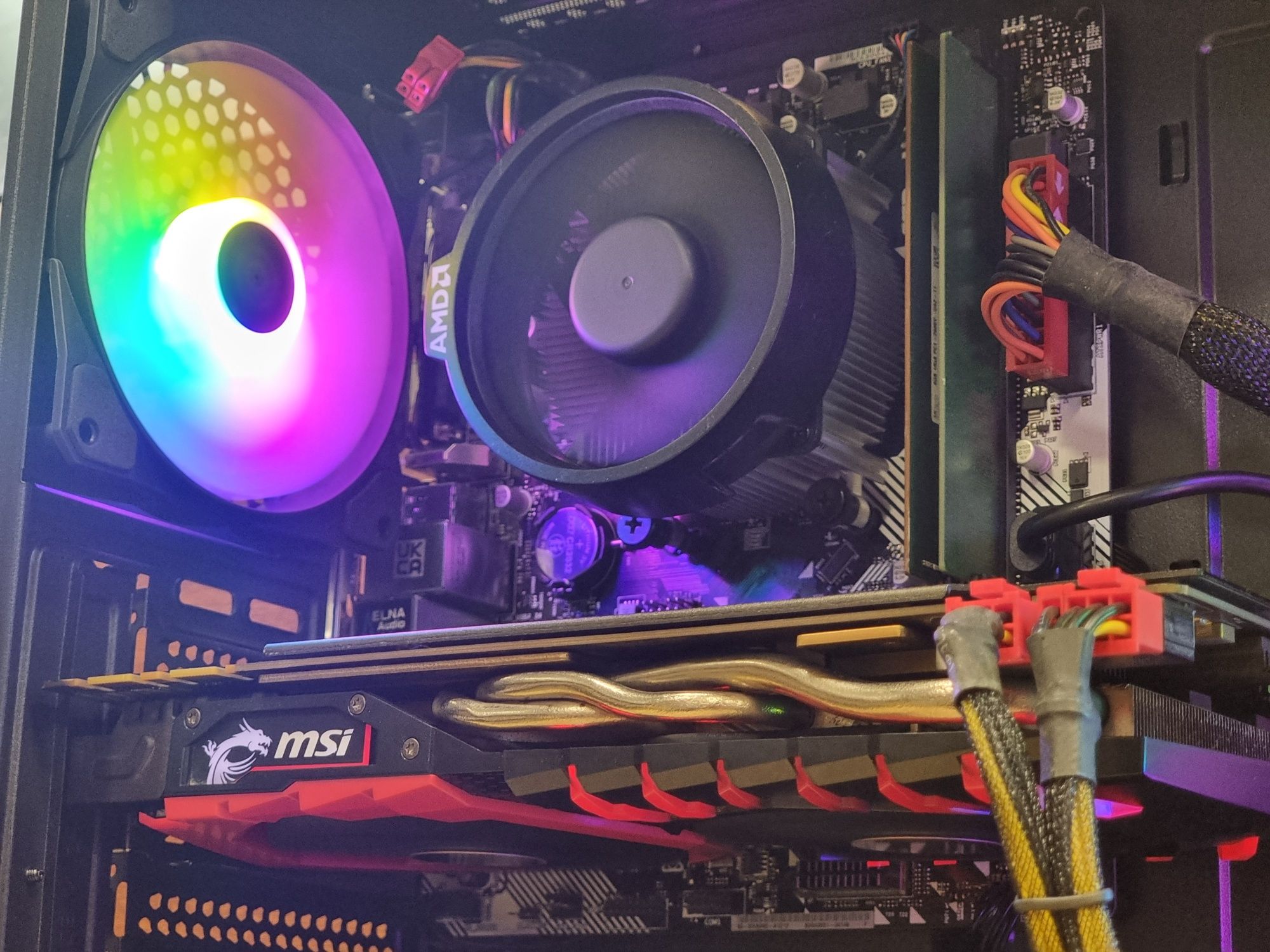 Геймърски компютър/Ryzen 7 2700x/16GB RAM/SSD-512GB/GTX 1080 8GB
