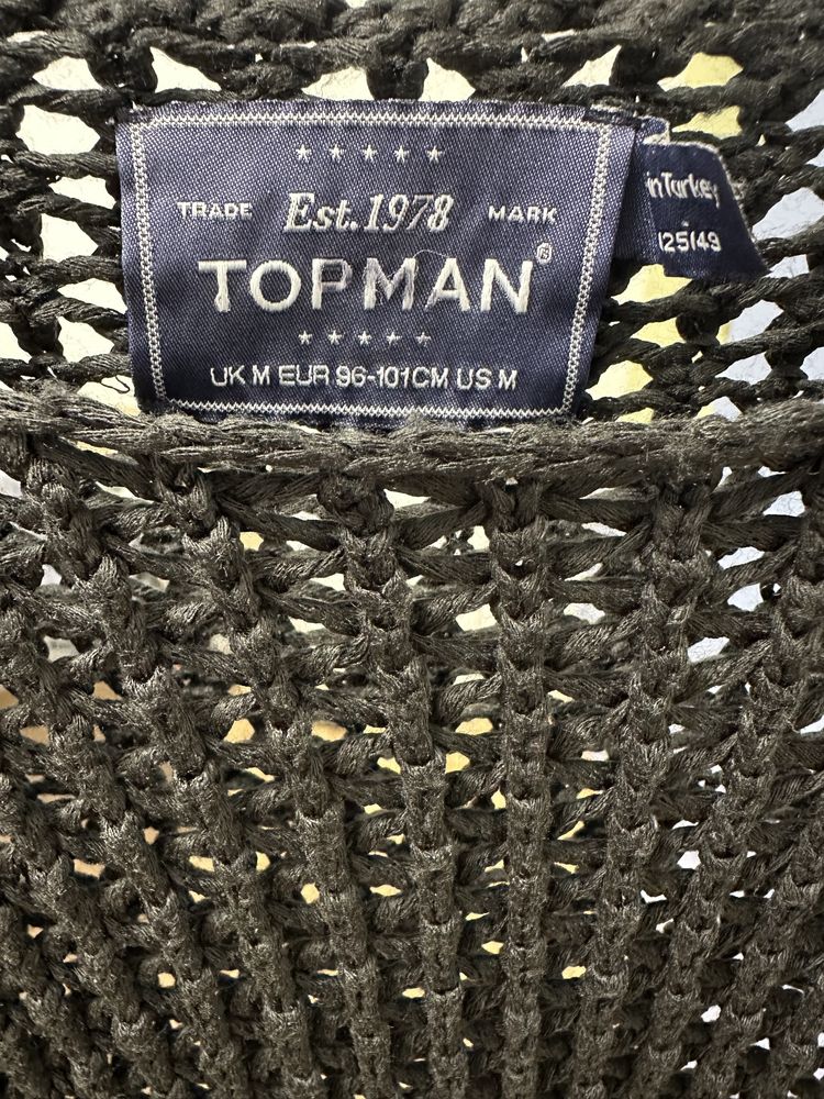 TOPMAN Пуловер черно