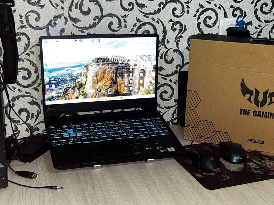 Игровой ноутбук Asus TUF F15 |i5-10300H|GTX 1650Ti|144Гц|SSD 512ГБ+1ТБ