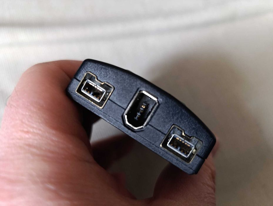 Port FireWire 1394a Cardbus Placa de captura IN-OUT