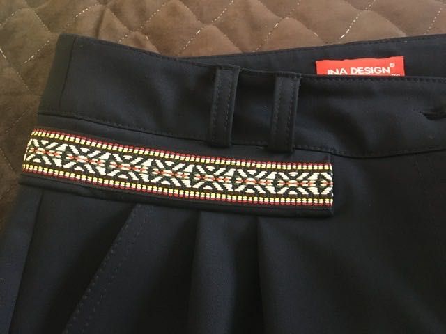 Pantaloni dama Ina Design, bleumarin, marimea 36/S