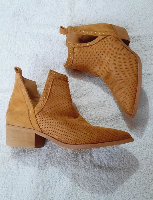 Botine damă Brook Camel nr.36, interior 22cm