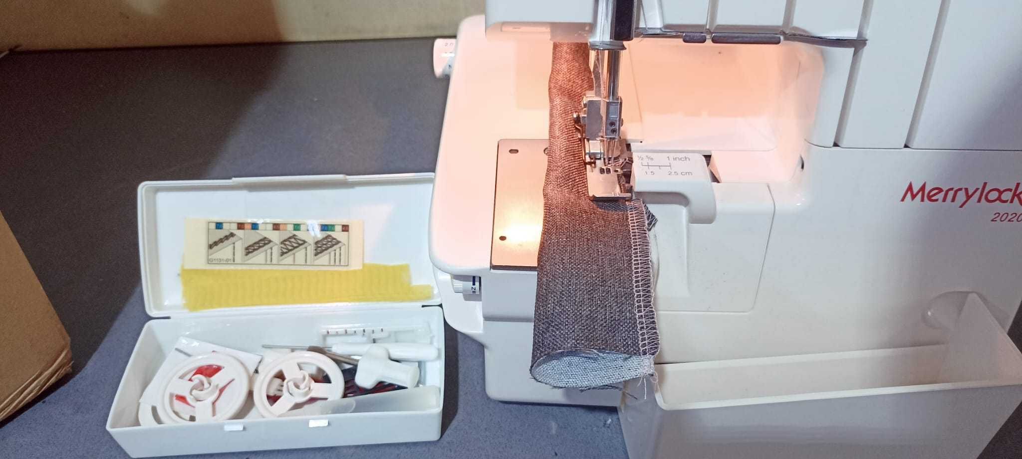 Masina de surfilat electrica  MerryLock 2020