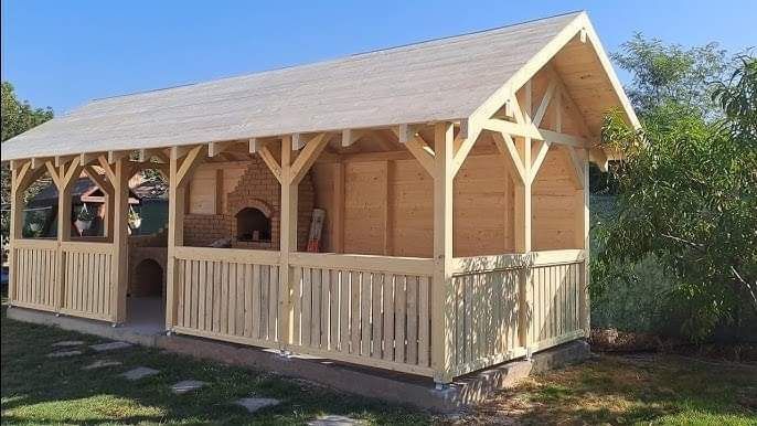 Foisoare , pergola, case si terase pe structura de lemn, diferite mode