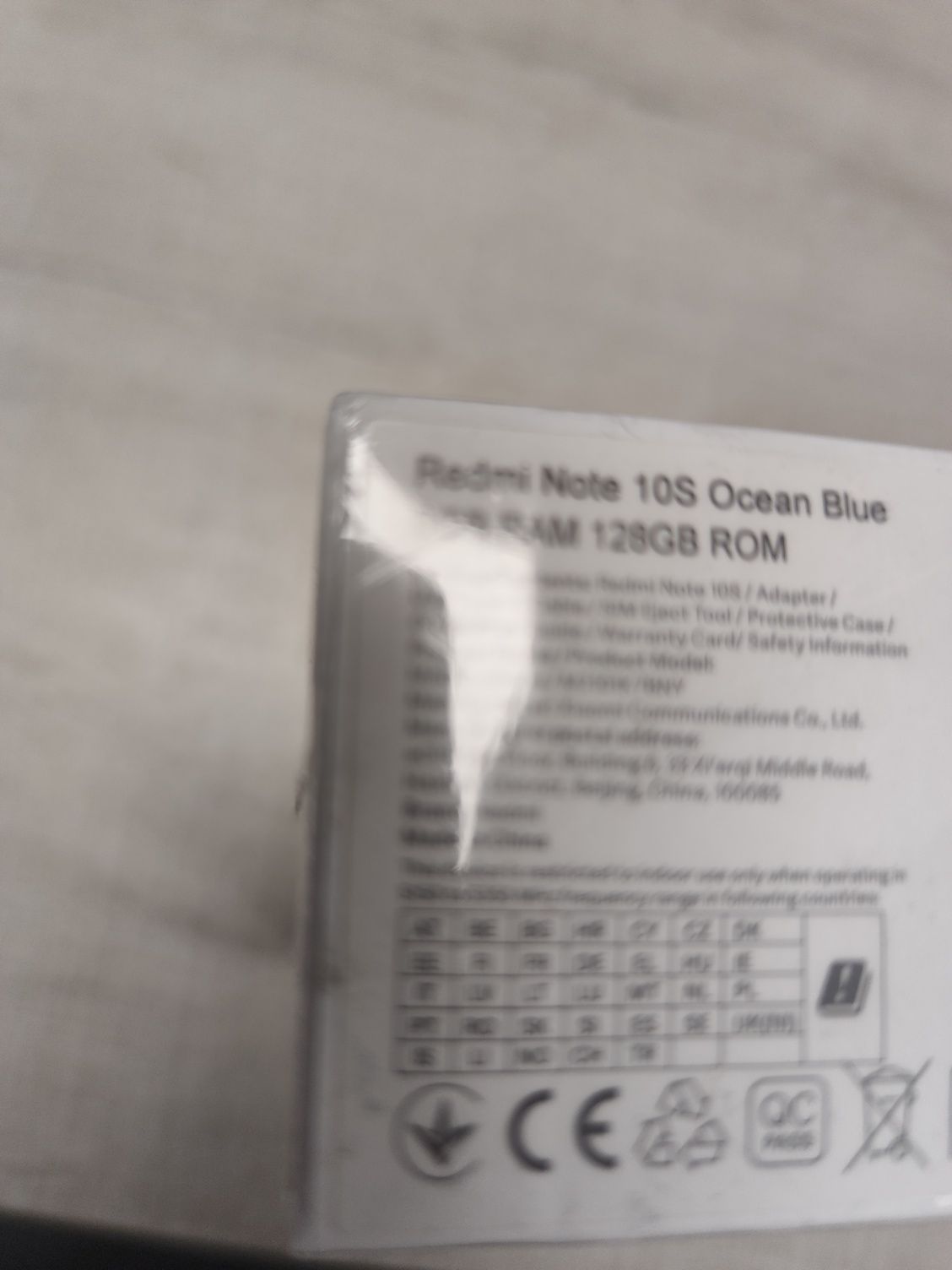 Xiaomi Redmi Note 10S 128GB 6GB Ram Dual SIM Blue + калъф 2г. гаранция