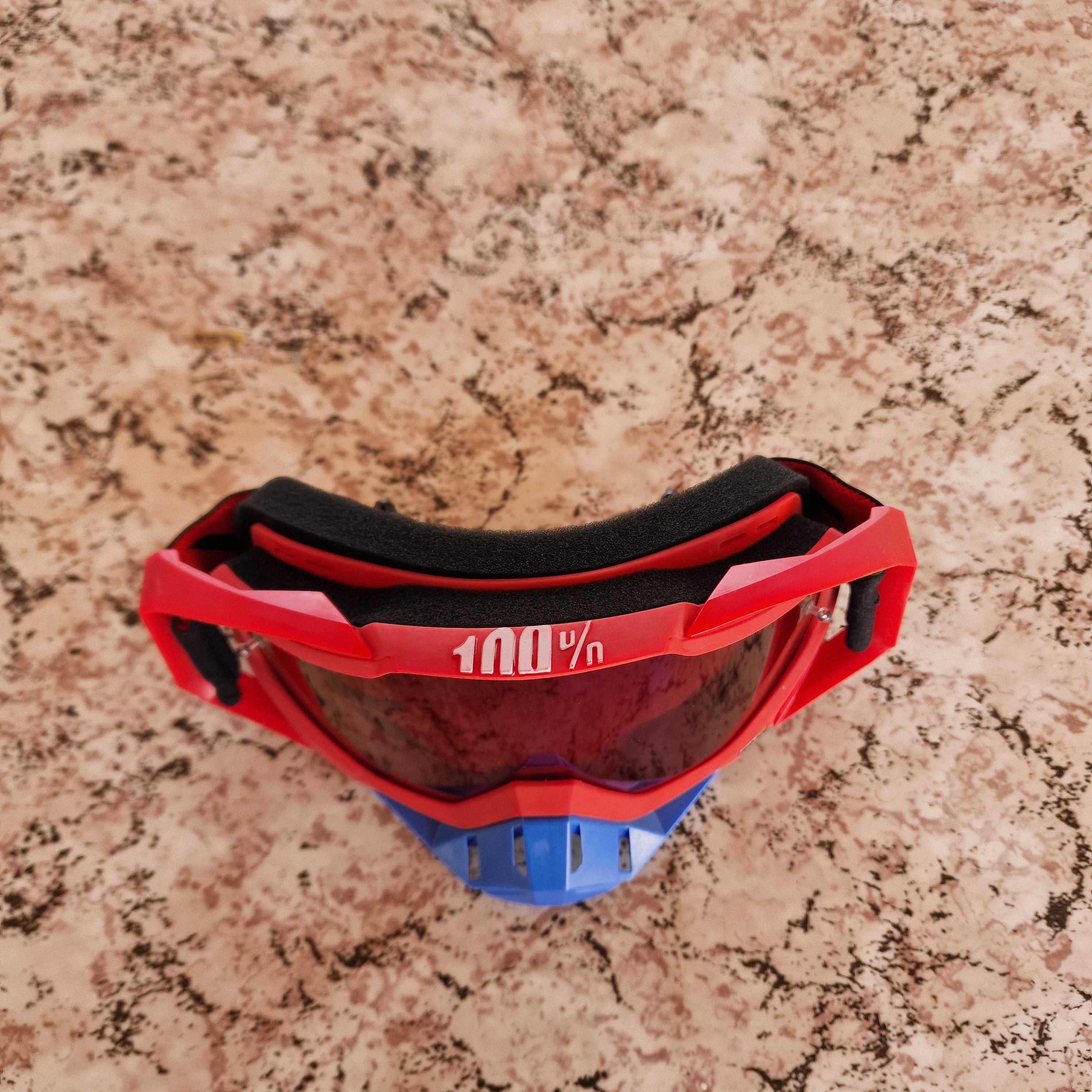Мотокрос ендуро очила goggles гугълс за каска 100% процента gogles