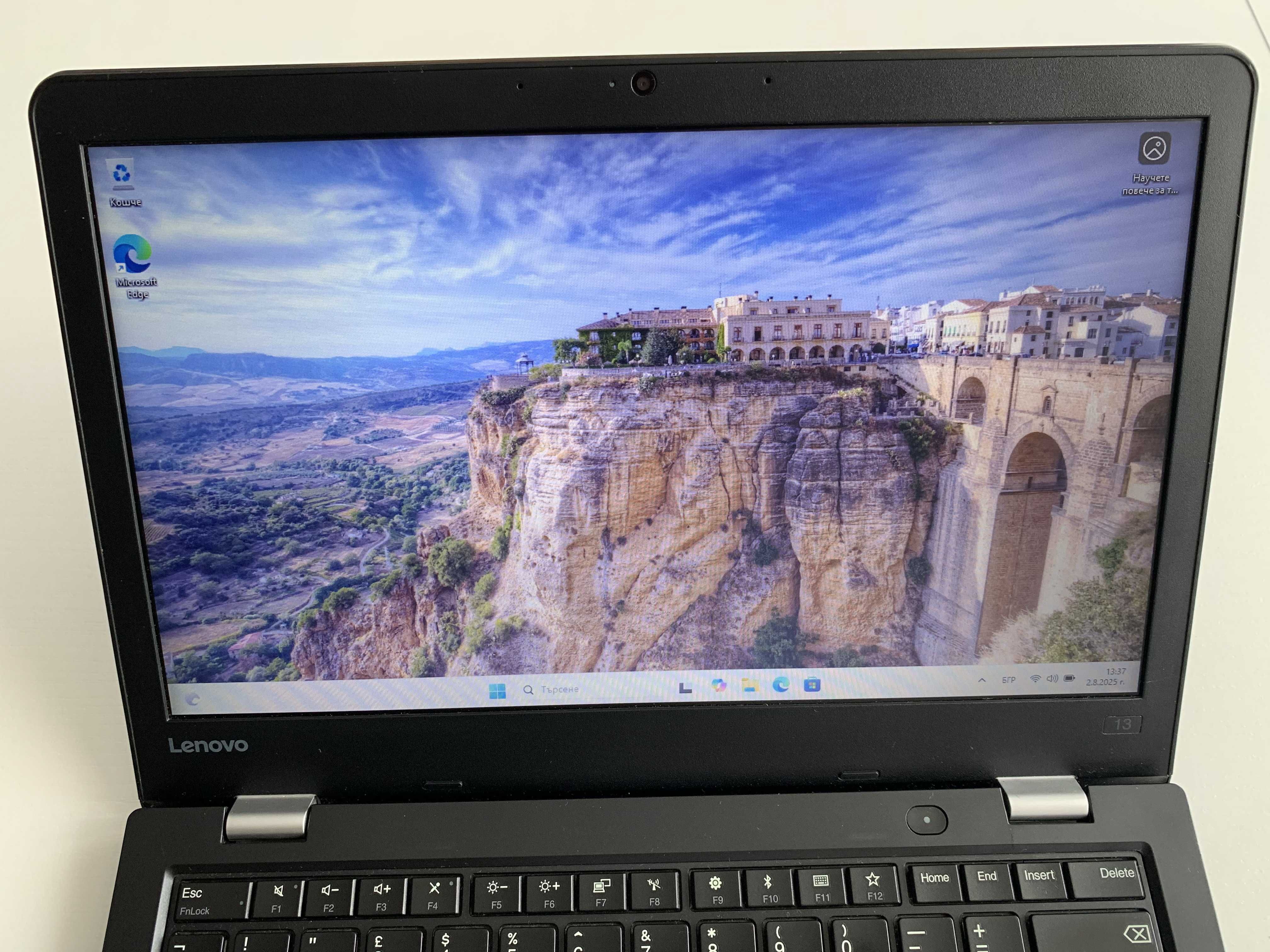 Lenovo ThinkPad 13 2nd gen, Intel i3 7100U, 8GB, 256GB SSD
