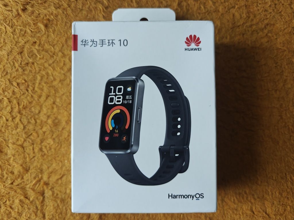 Смарт гривна Huawei Band 10 черна  Alluminum Alloy