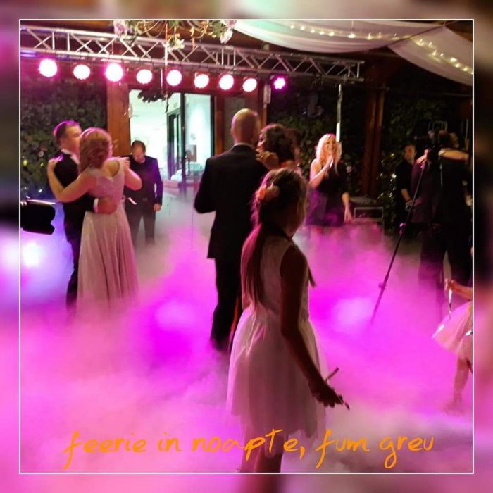 449 lei .Fum greu - Artificii / Duminica, 399 lei / gheata carbonica.