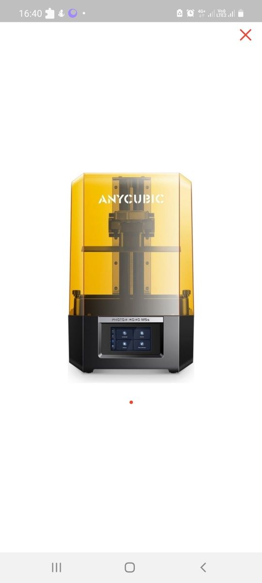 3D принтер, 3Д принтер Anycubic photon mono M5s Pro