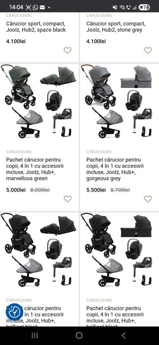 Carucior Joolz hub