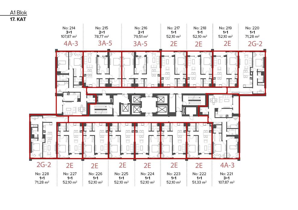Tashwell 3-комнатная 80,50м2 ул. Шота Руставели