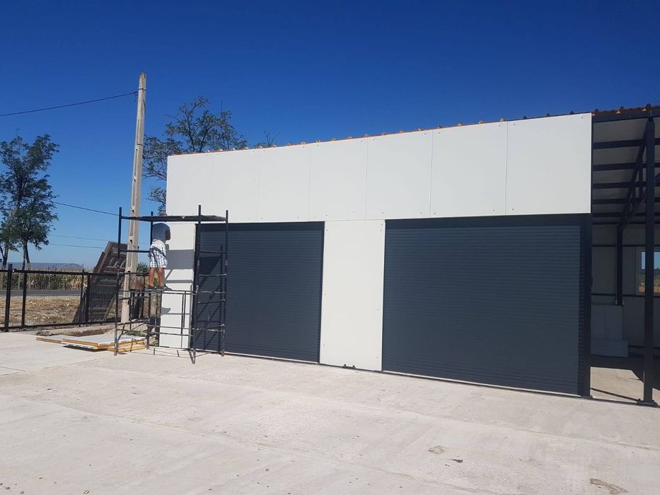 Usi garaj aluminiu tip rulou