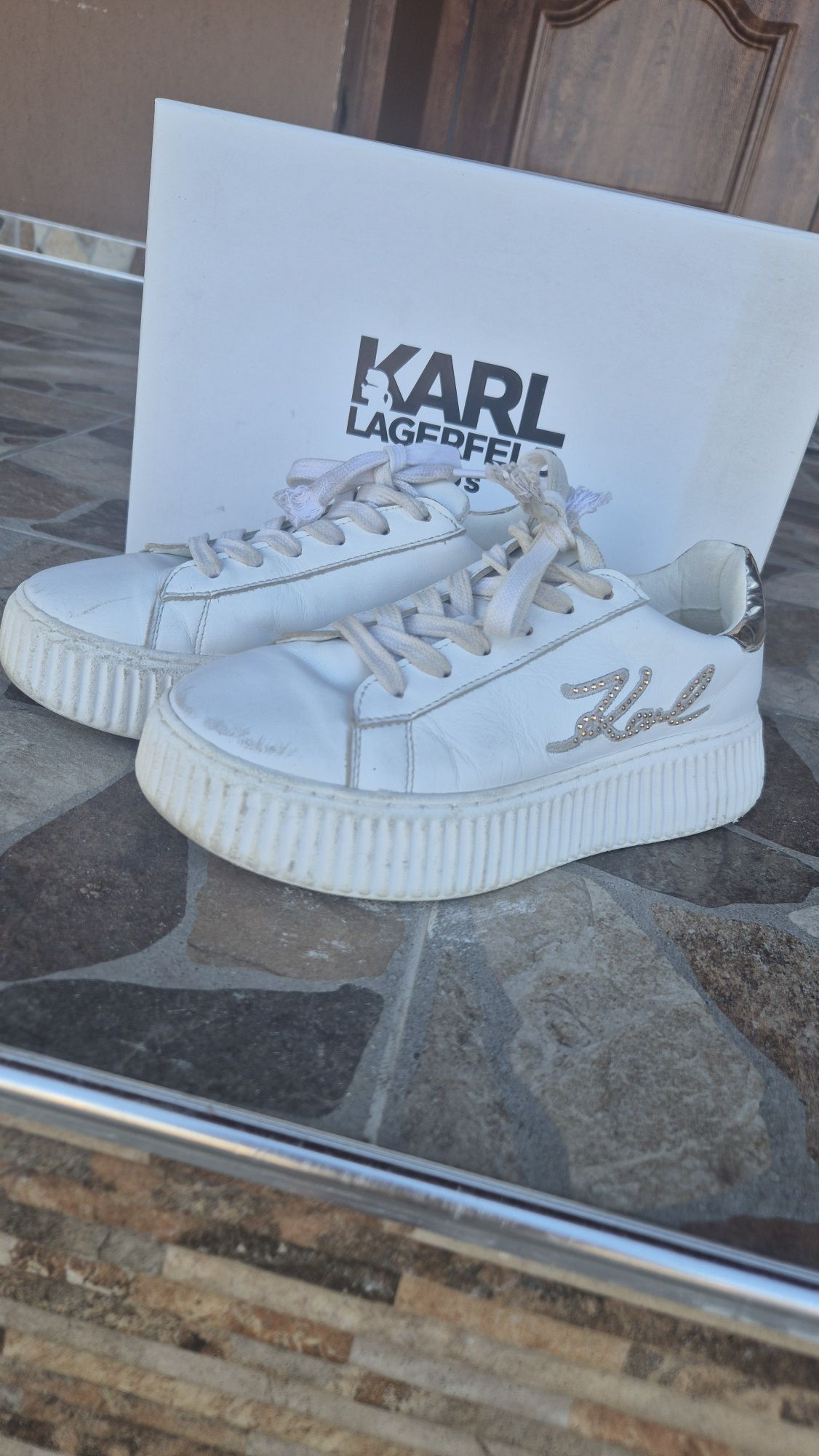 Karl Lagerfeld Кецове за момичета 35н