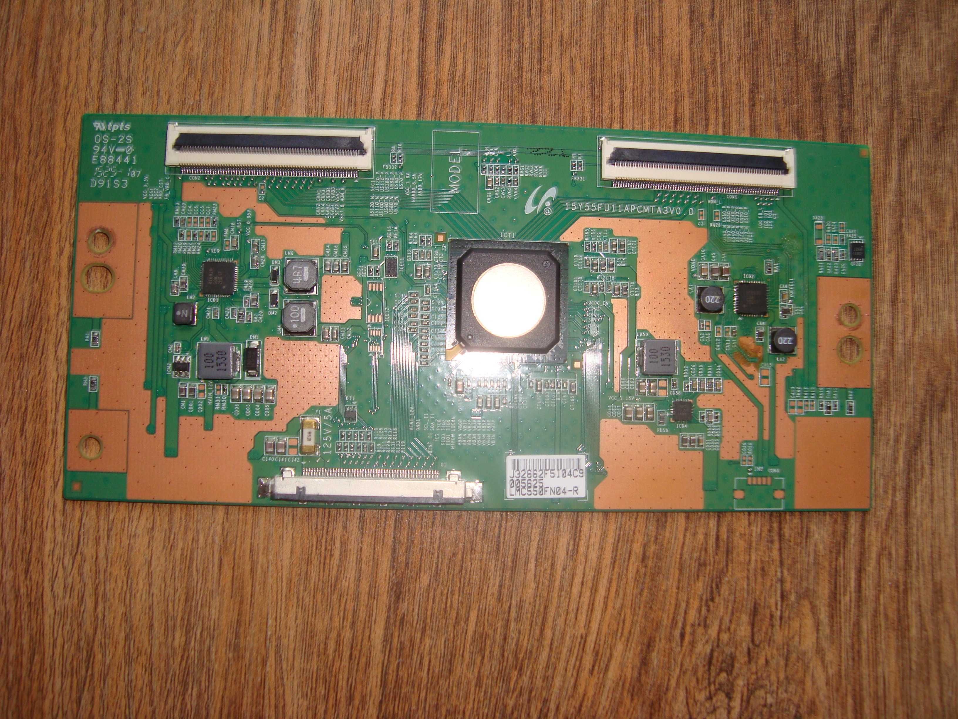 module-TFK led55u300q4cw:placa baza:17mb100/sursa -17ips20/t-con:15y55
