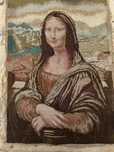 Tablou goblen Mona Lisa