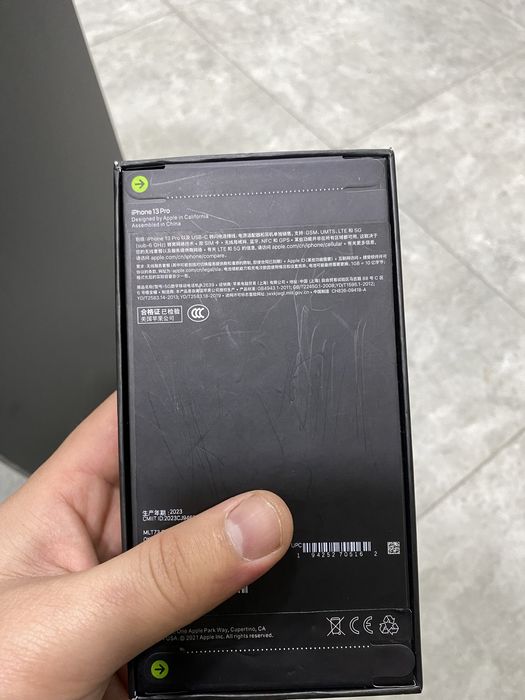 Iphone 13 pro yengi hali karopkasi ochilmagan