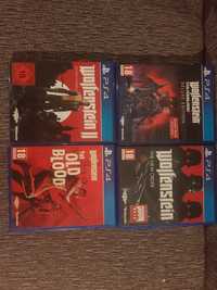 Wolfenstein old blood , New Order , New Colossus 2 ,young blood ps4