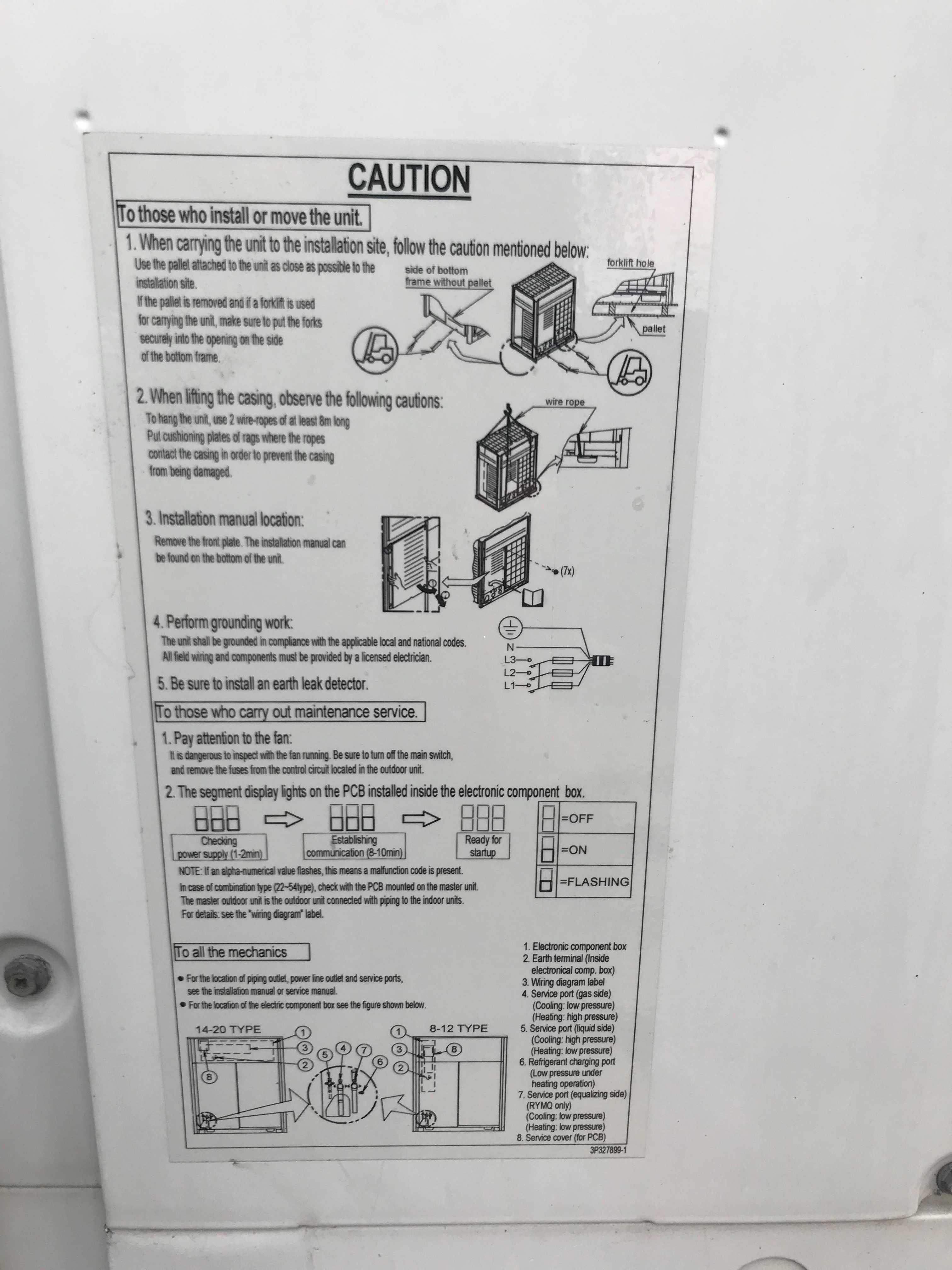 DAIKIN Външни тела