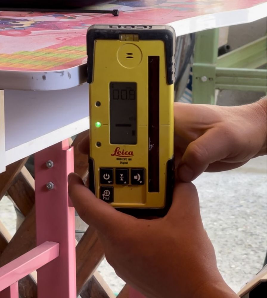 Receptor nivela laser Leica Hilti Spectra Geomax