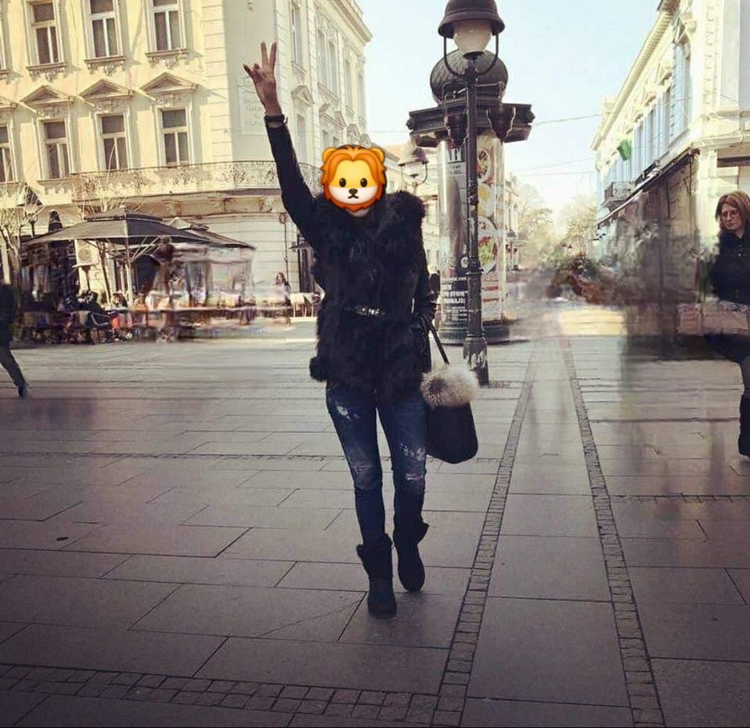Елек от естествен косъм лисица