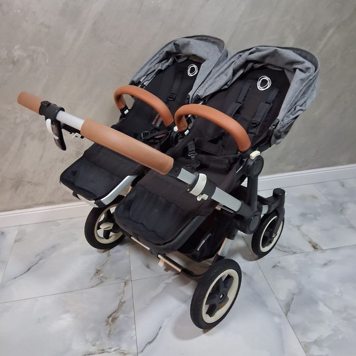 Carucior gemeni Bugaboo donkey  set 2in1 sport si scaune auto