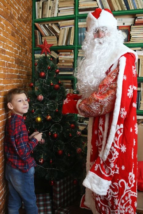 Дед Мороз и Снегурочка . Сказка в дом