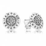 Cercei Pandora Signature pave din Argint 925 si Zirconiu