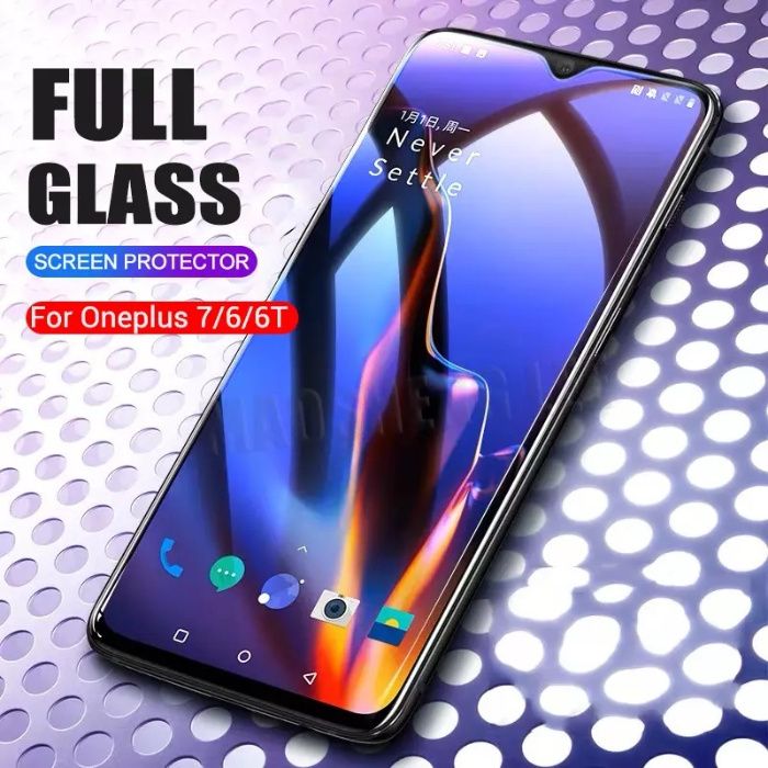 Folie sticla 20D FULL GLUE pentru OnePlus 8T, OnePlus Nord 5G